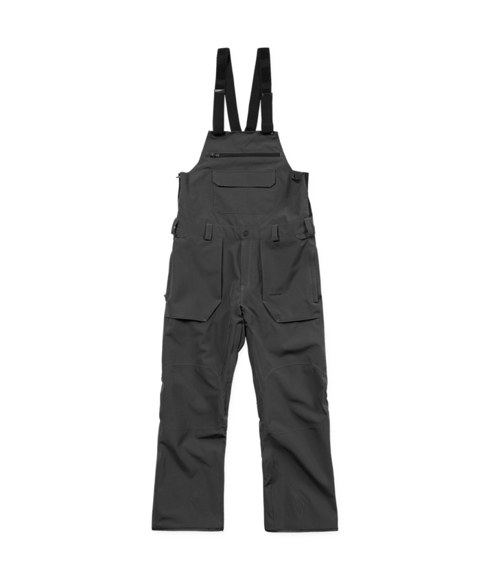 Volcom Mens Roan Bib Overall - Dark Grey 