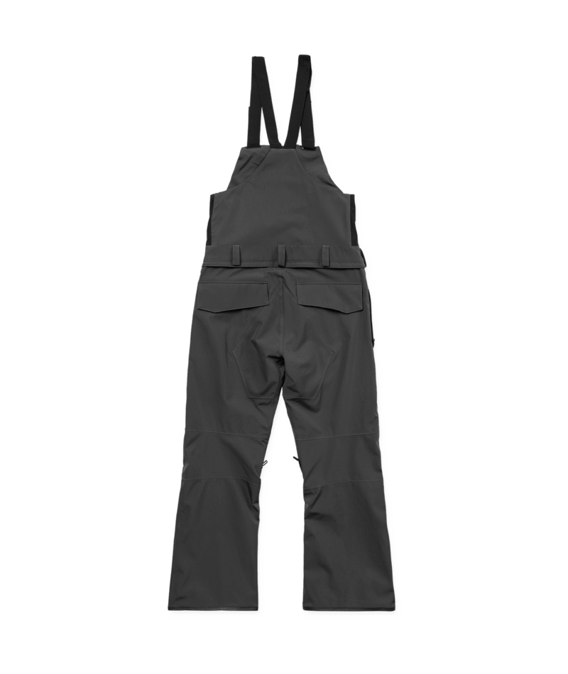 Volcom Mens Roan Bib Overall - Dark Grey 