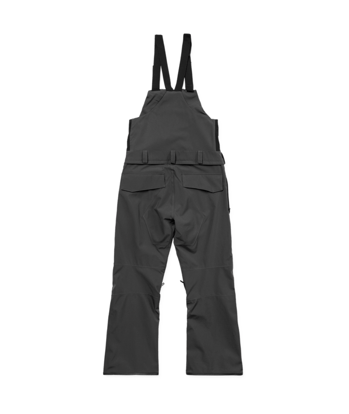 Volcom Mens Roan Bib Overall - Dark Grey 