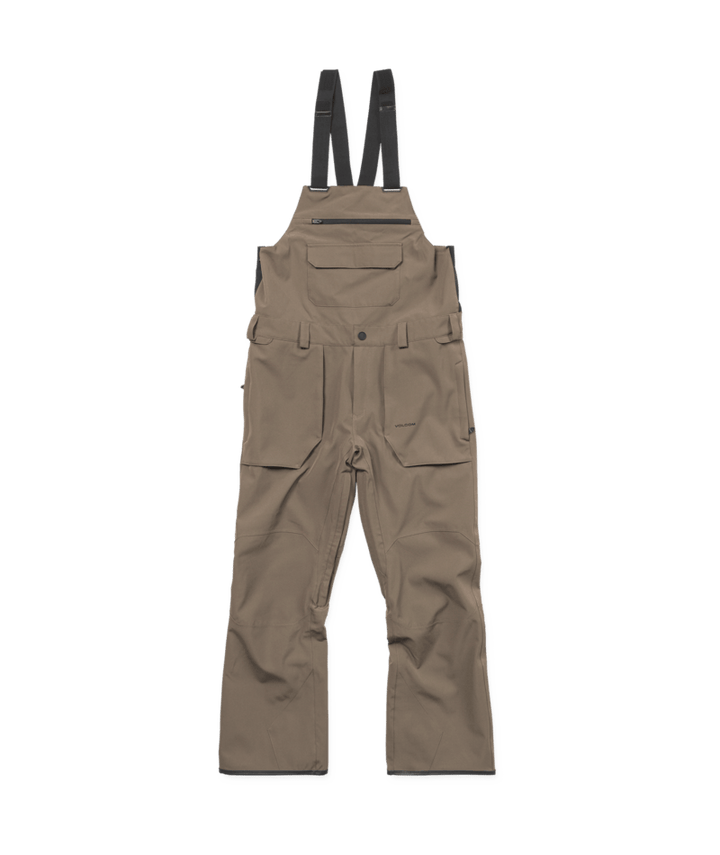 Volcom Mens Roan Bib Overall - Teak 