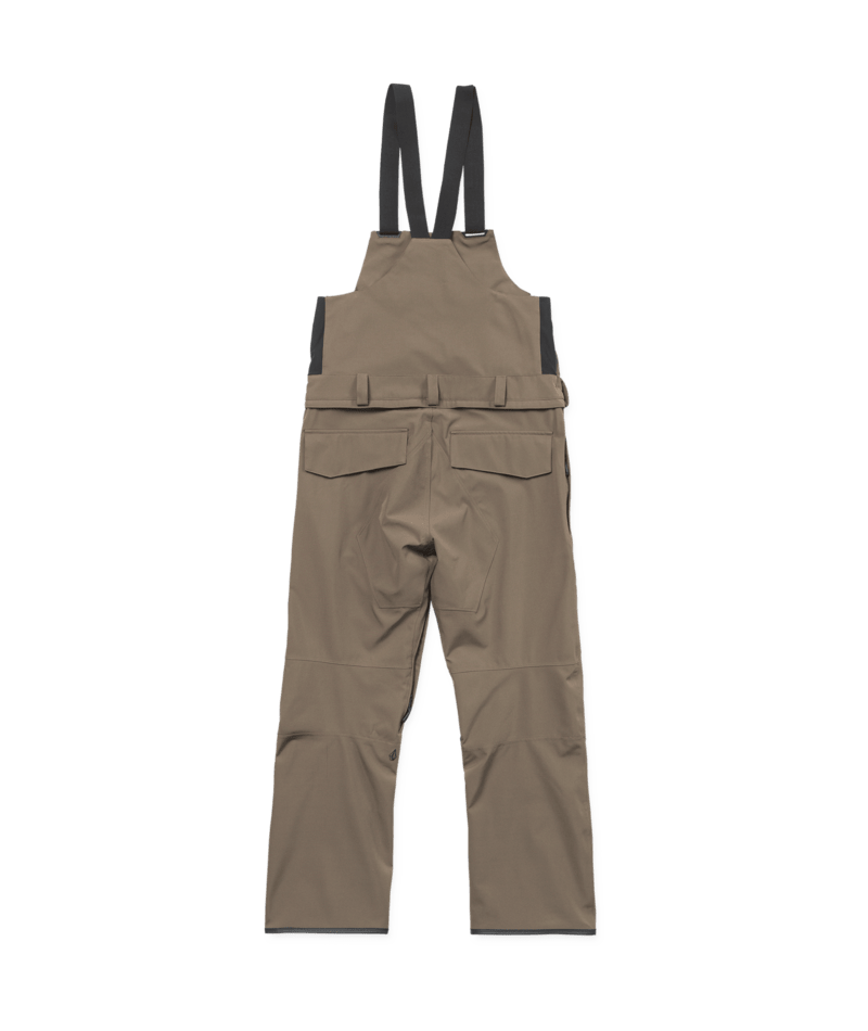 Volcom Mens Roan Bib Overall - Teak 