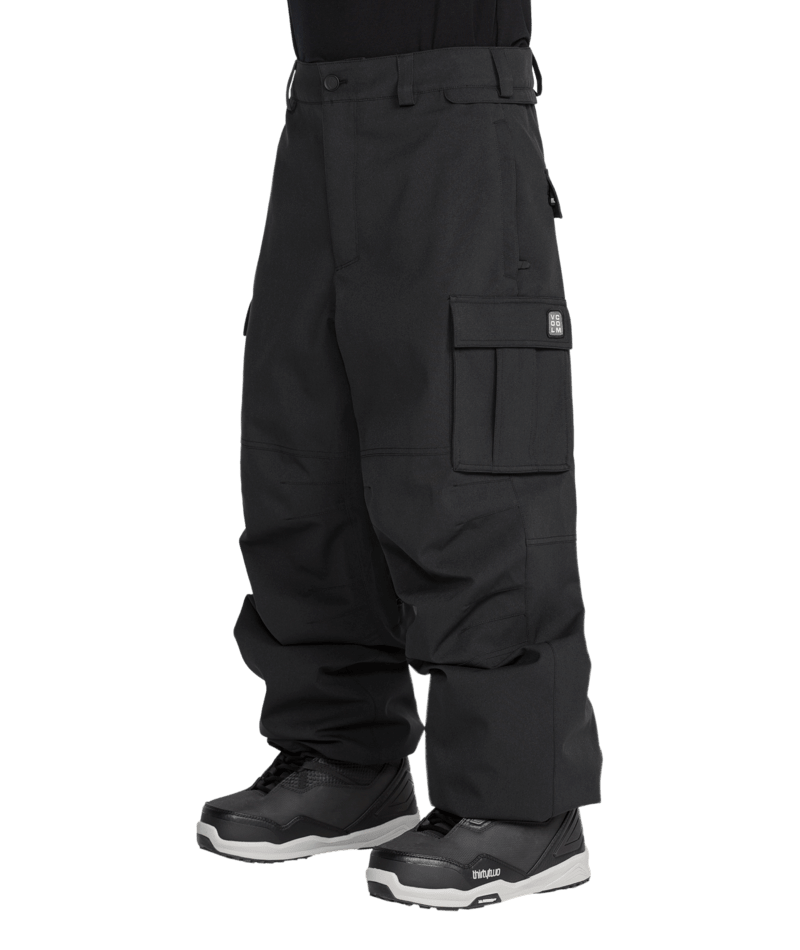 Volcom Mens Nwrk 20K Baggy Pant - Black 