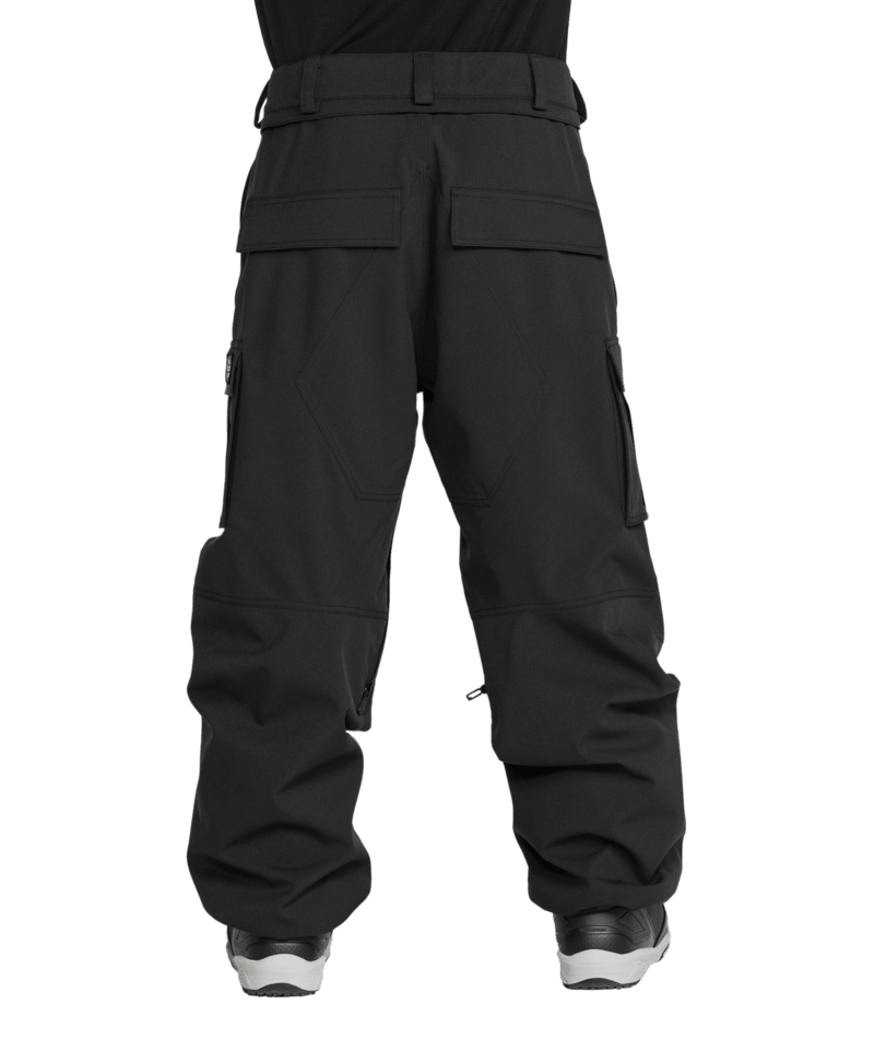 Volcom Mens Nwrk 20K Baggy Pant - Black 
