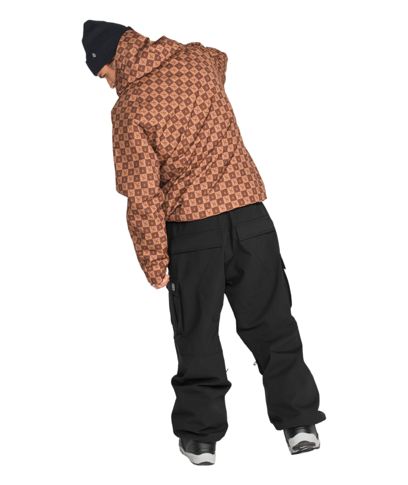 Volcom Mens Nwrk 20K Baggy Pant - Black 