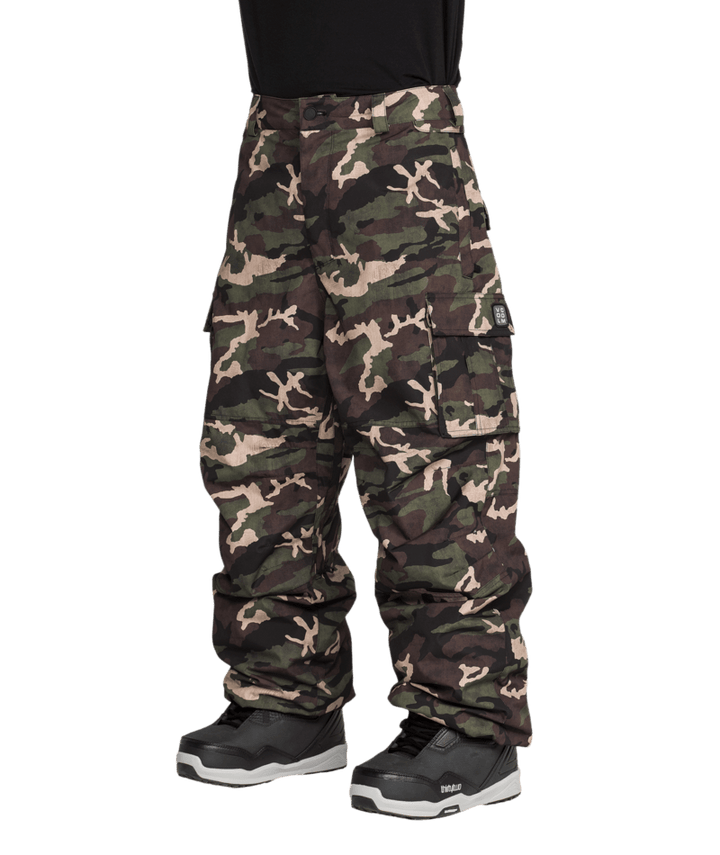 Volcom Mens Nwrk 20K Baggy Pant - Camoflauge 