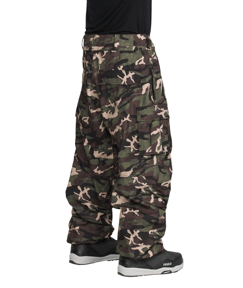 Volcom Mens Nwrk 20K Baggy Pant - Camoflauge 
