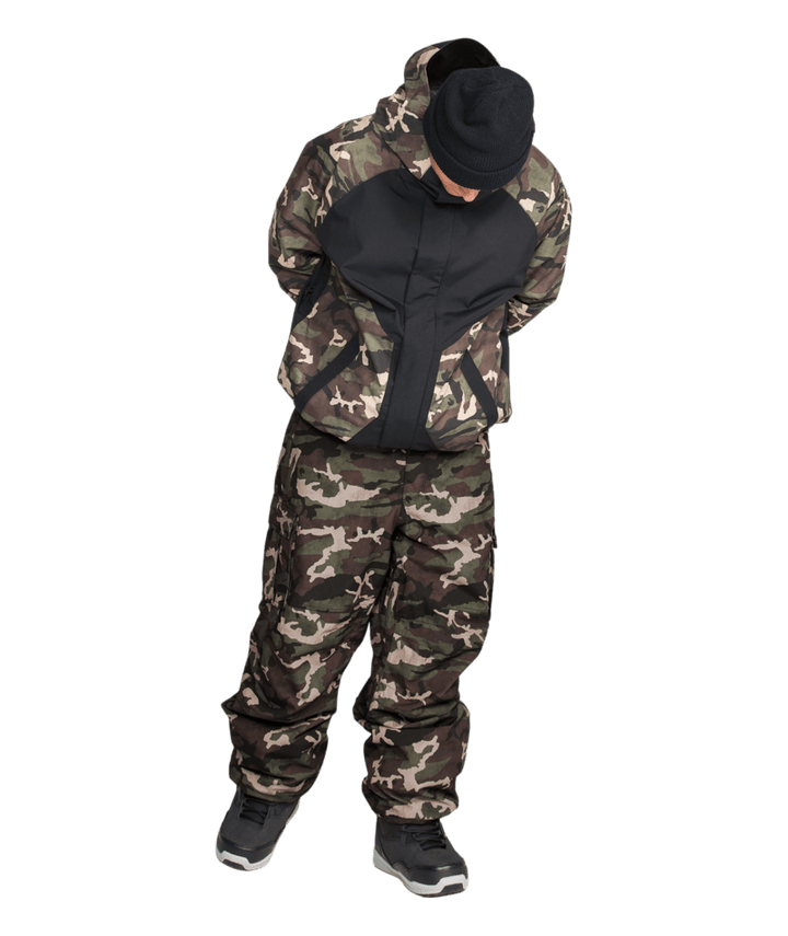Volcom Mens Nwrk 20K Baggy Pant - Camoflauge 