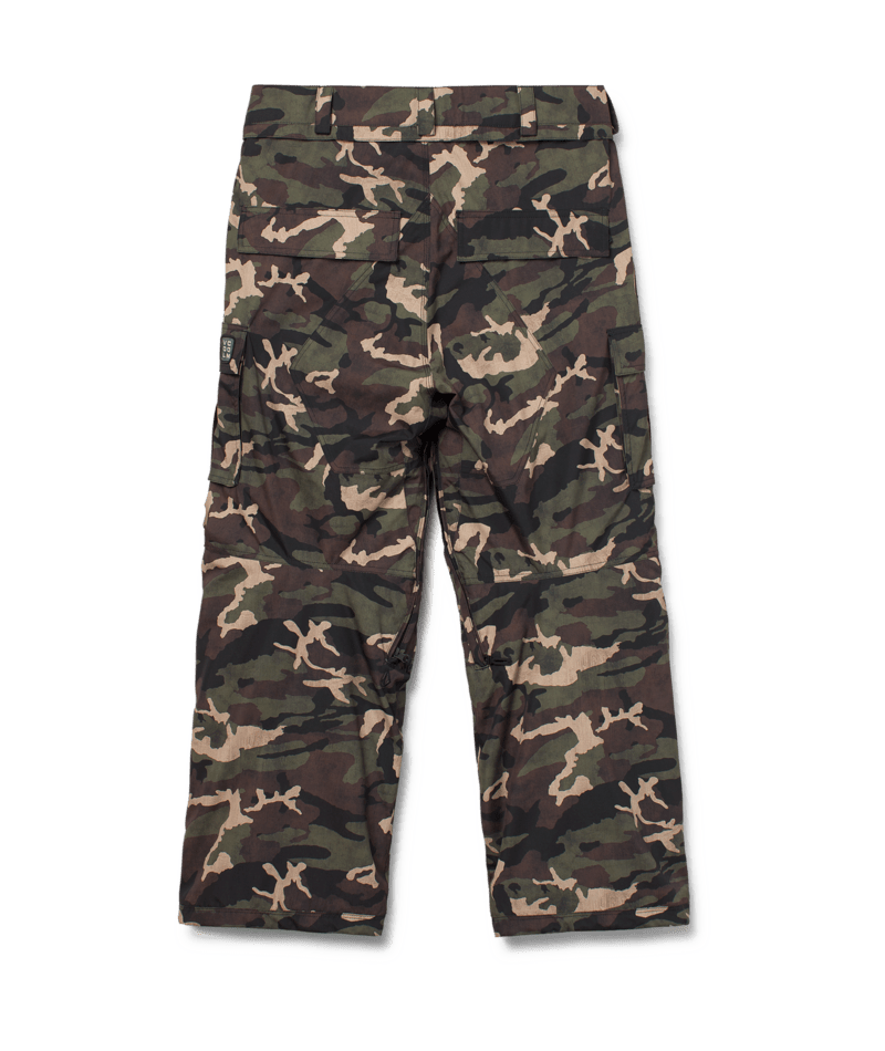 Volcom Mens Nwrk 20K Baggy Pant - Camoflauge 