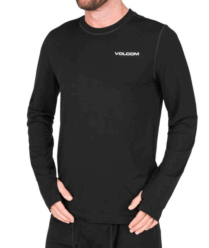 Volcom Mens M Merino Blend Crew - Black 