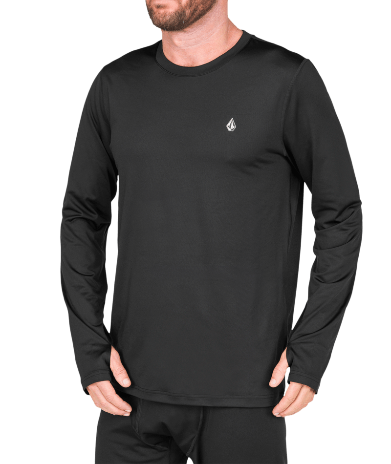 Volcom Mens M V-Science Crew - Black 