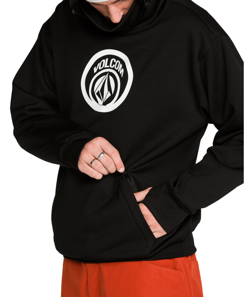 Volcom Mens Hydro Riding Hoodie - Black 