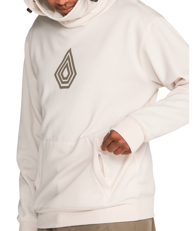 Volcom Mens Hydro Riding Hoodie - Off White 