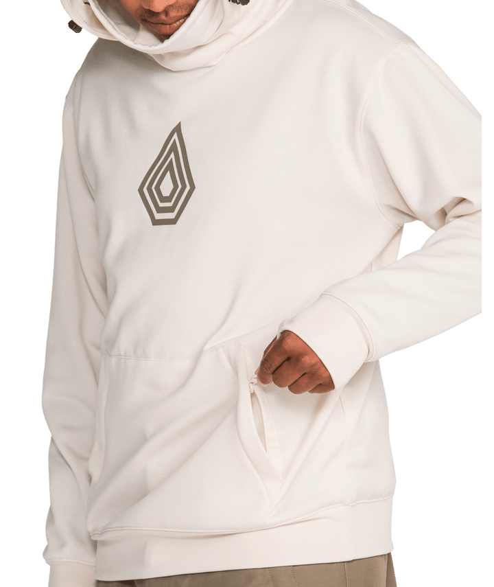 Volcom Mens Hydro Riding Hoodie - Off White 