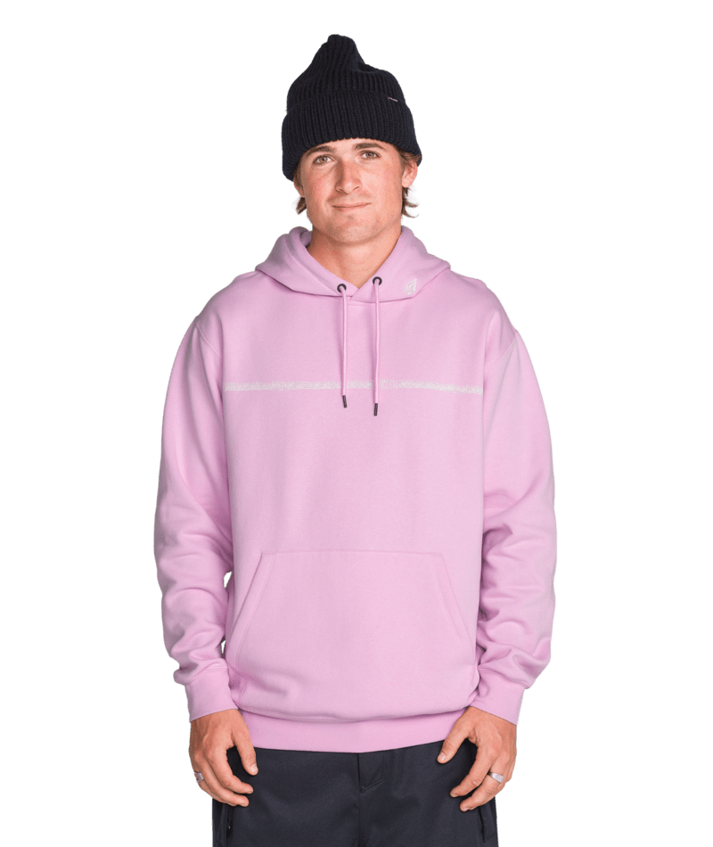 Volcom Mens Essential Hoodie - Pink 