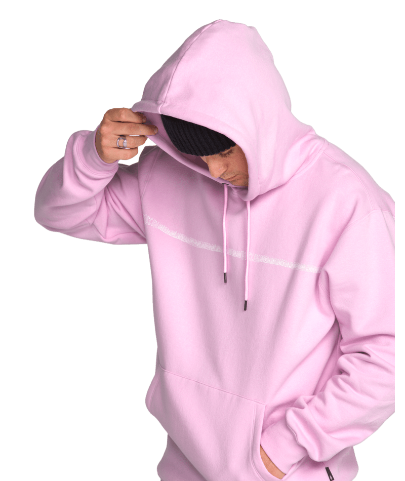 Volcom Mens Essential Hoodie - Pink 