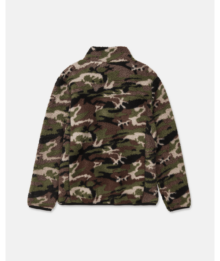Volcom Mens Nelson Sherpa Full Zip - Camoflauge 