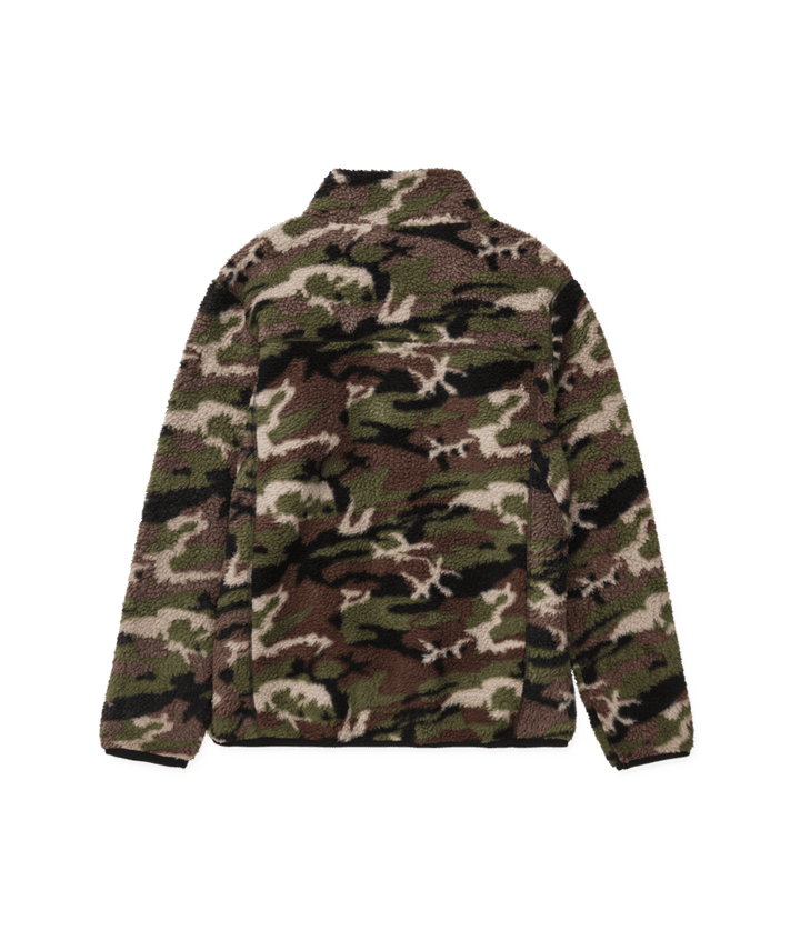 Volcom Mens Nelson Sherpa Full Zip - Camoflauge 