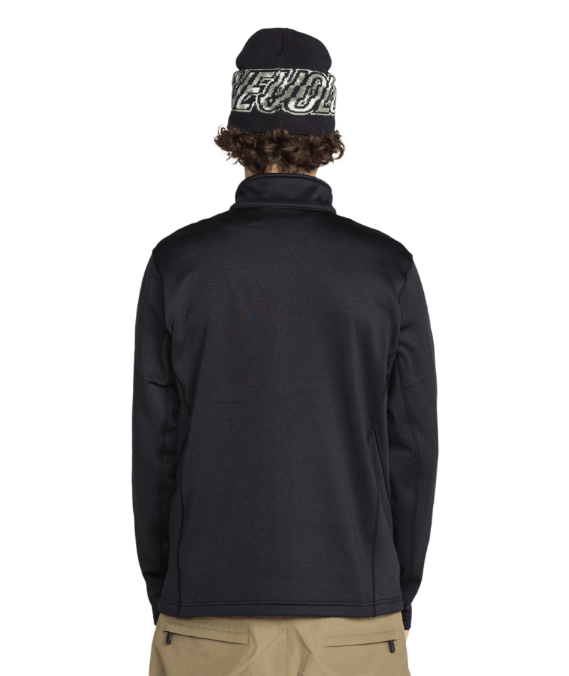Volcom Mens Snowbound Fleece Full Zip - Black 