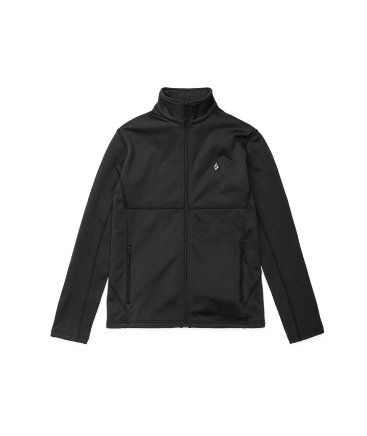 Volcom Mens Snowbound Fleece Full Zip - Black 
