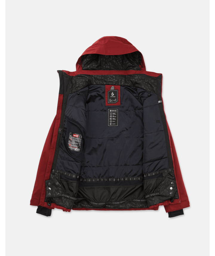 Volcom Womens 3D Stretch Gore Jacket - Pinot 