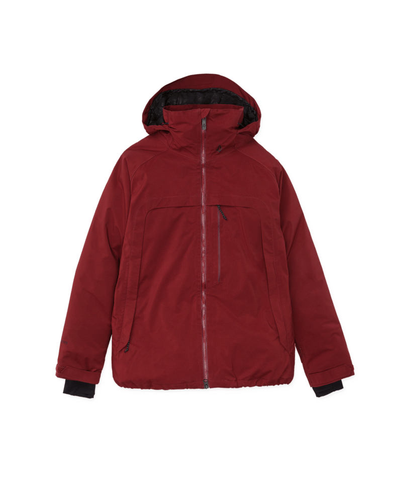 Volcom Womens 3D Stretch Gore Jacket - Pinot #color_pinot