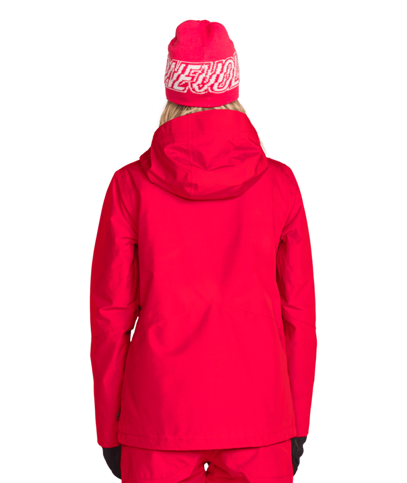 Volcom Womens Eras Gore Ins Jacket - Bright Cherry 
