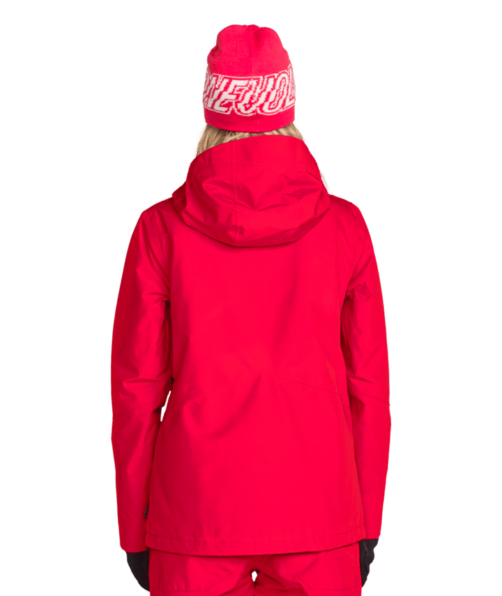 Volcom Womens Eras Gore Ins Jacket - Bright Cherry 