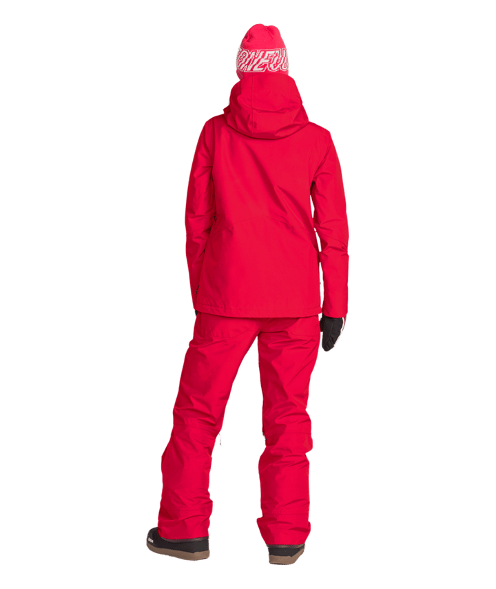 Volcom Womens Eras Gore Ins Jacket - Bright Cherry 