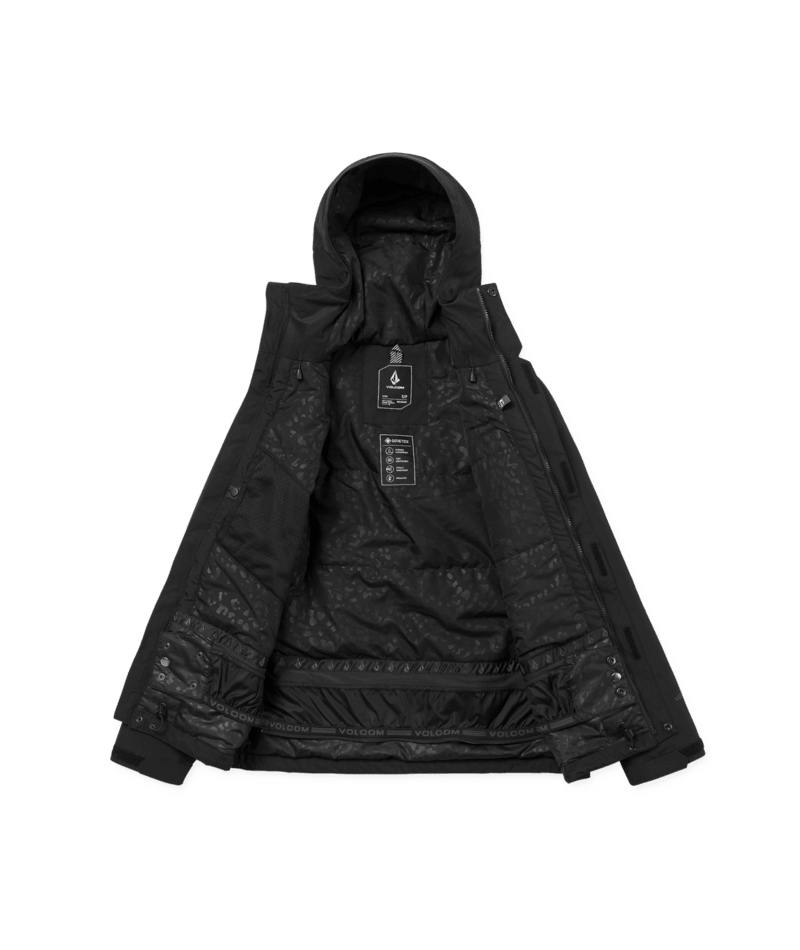 Volcom Womens Eras Gore Ins Jacket - Black 