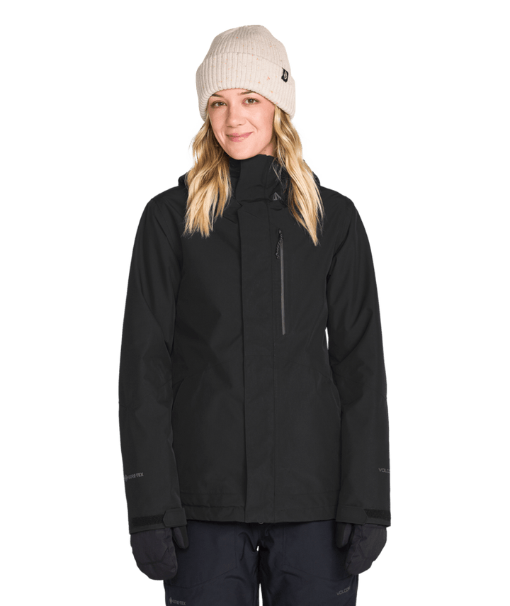 Volcom Womens Eras Gore Ins Jacket - Black 