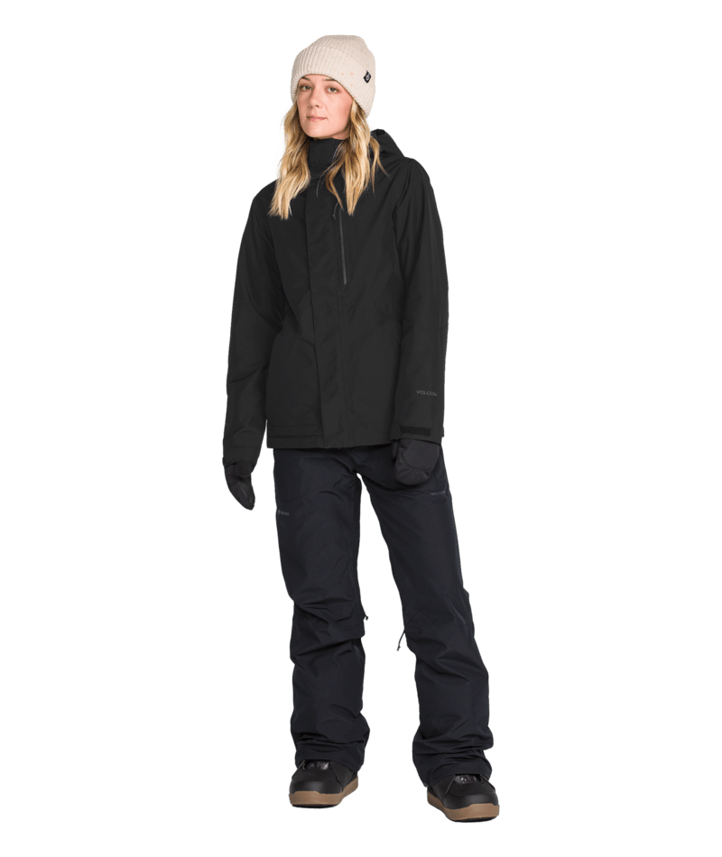 Volcom Womens Eras Gore Ins Jacket - Black 