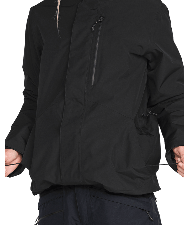 Volcom Womens Eras Gore Ins Jacket - Black 