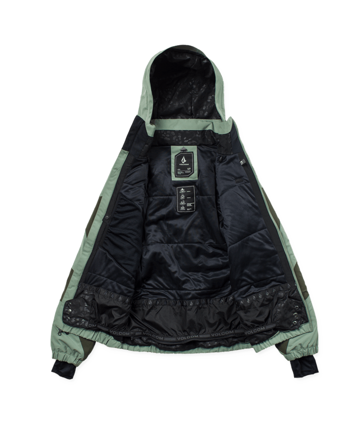 Volcom Womens Shelter 3D Stretch Jacket - Light Green 