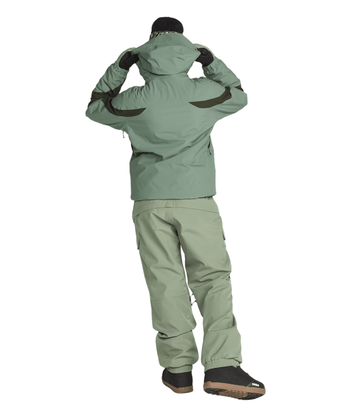 Volcom Womens Shelter 3D Stretch Jacket - Light Green 