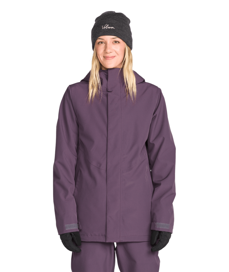 Volcom Womens Stoney Shadow Ins Jacket - Arctic Dust 