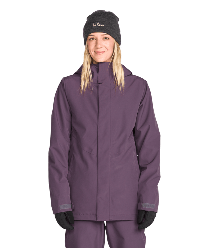 Volcom Womens Stoney Shadow Ins Jacket - Arctic Dust 