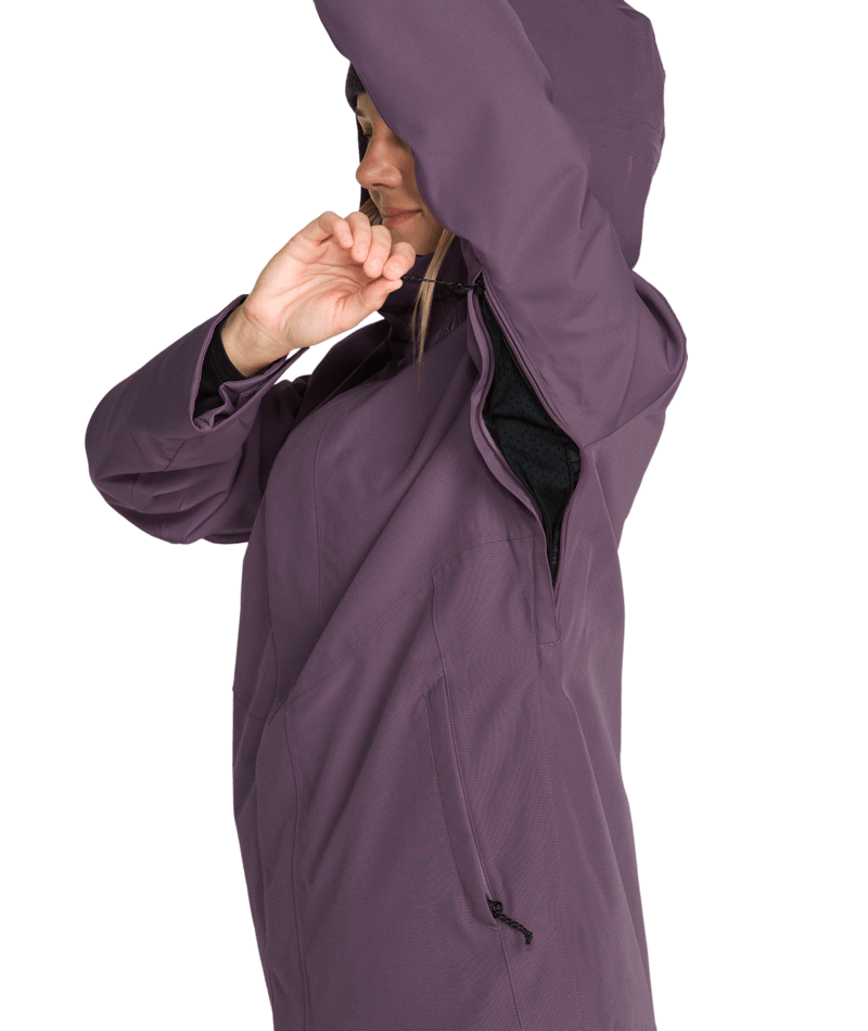 Volcom Womens Stoney Shadow Ins Jacket - Arctic Dust 