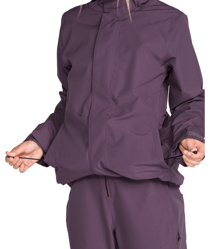 Volcom Womens Stoney Shadow Ins Jacket - Arctic Dust 