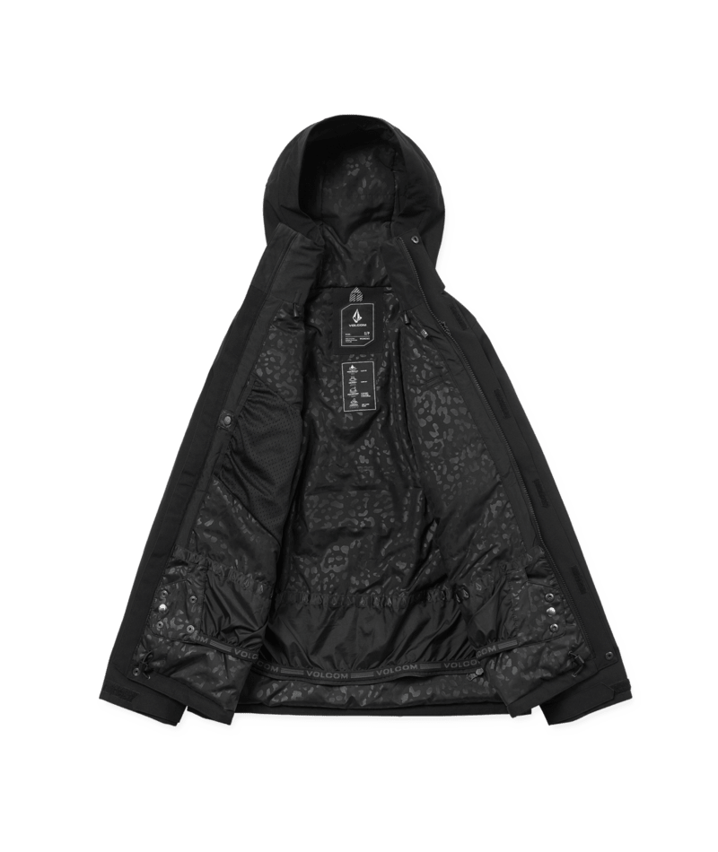 Volcom Womens Stoney Shadow Ins Jacket - Black 