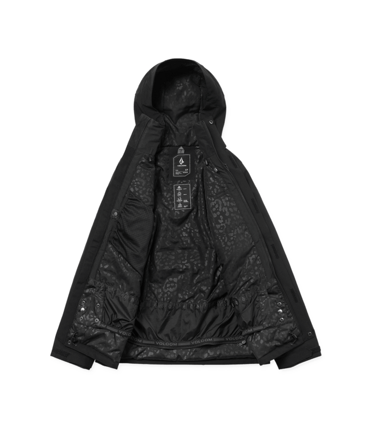Volcom Womens Stoney Shadow Ins Jacket - Black 