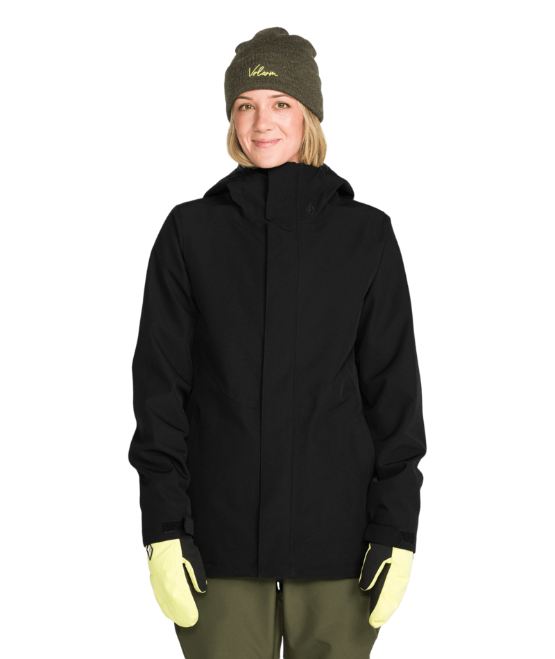 Volcom Womens Stoney Shadow Ins Jacket - Black 