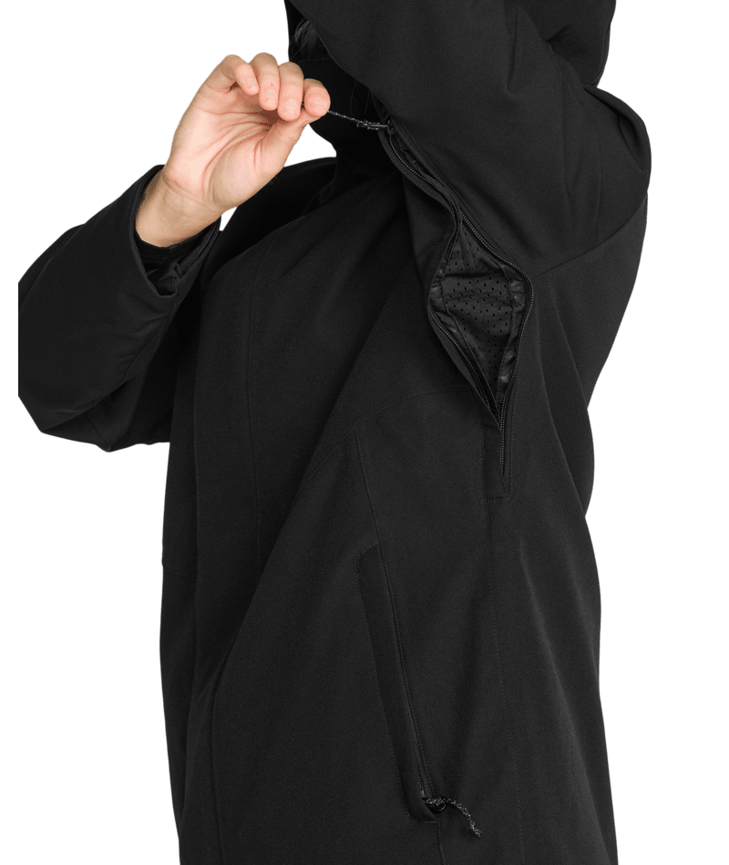 Volcom Womens Stoney Shadow Ins Jacket - Black 