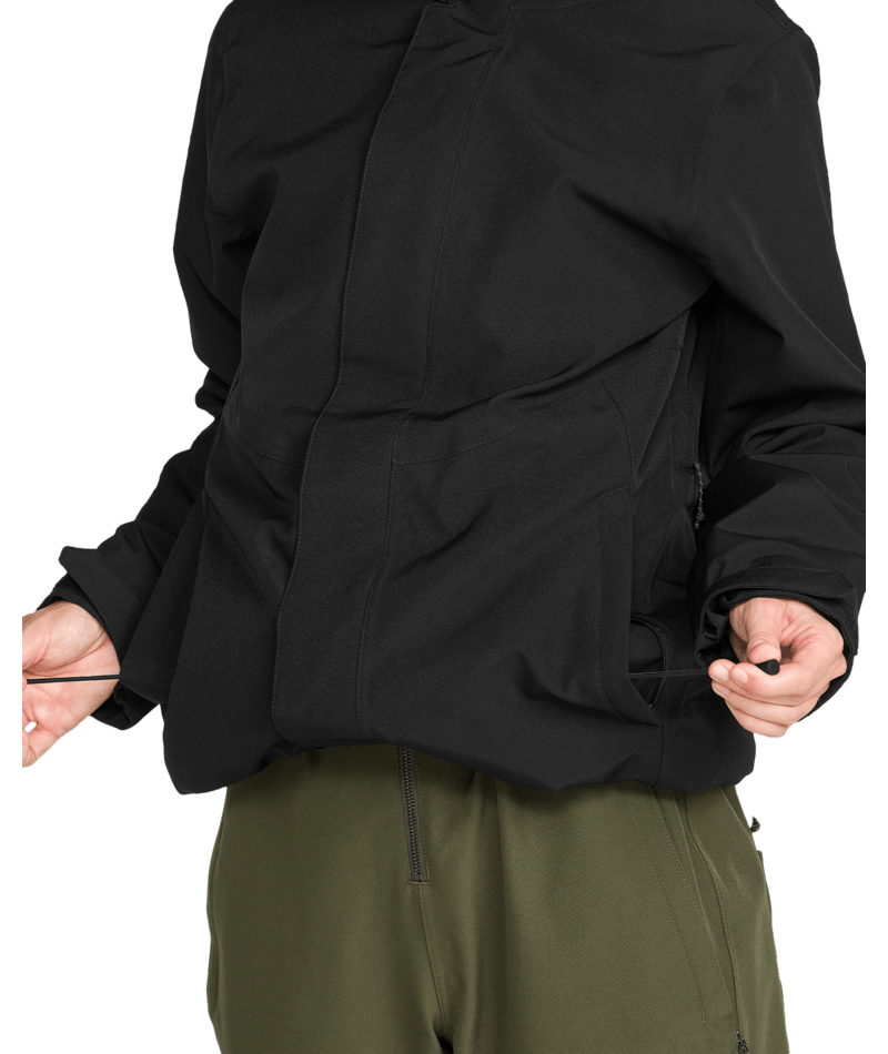 Volcom Womens Stoney Shadow Ins Jacket - Black 