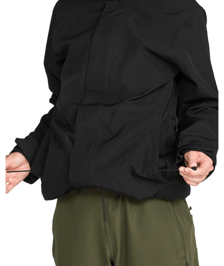 Volcom Womens Stoney Shadow Ins Jacket - Black 