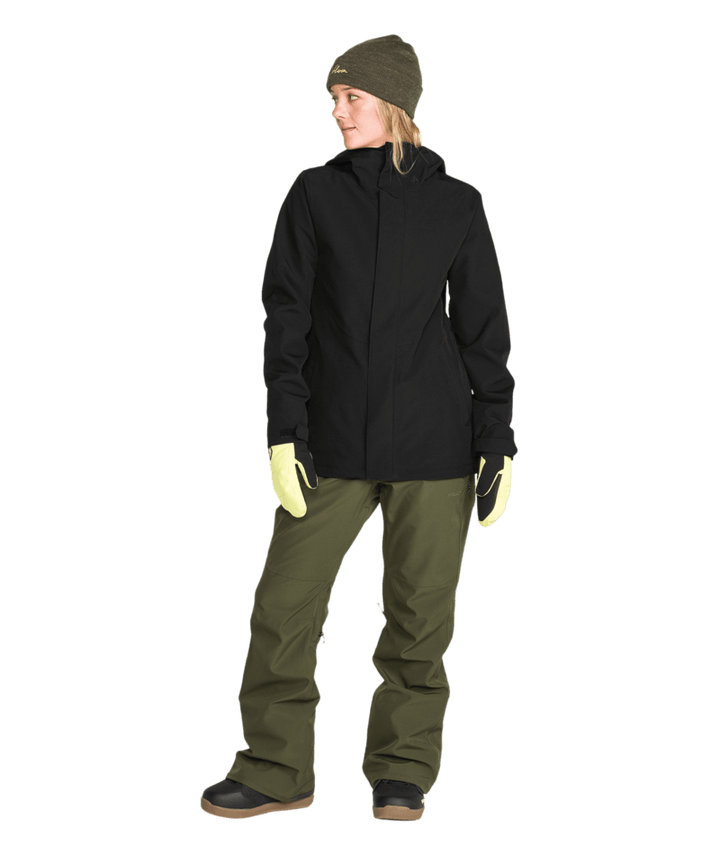 Volcom Womens Stoney Shadow Ins Jacket - Black 