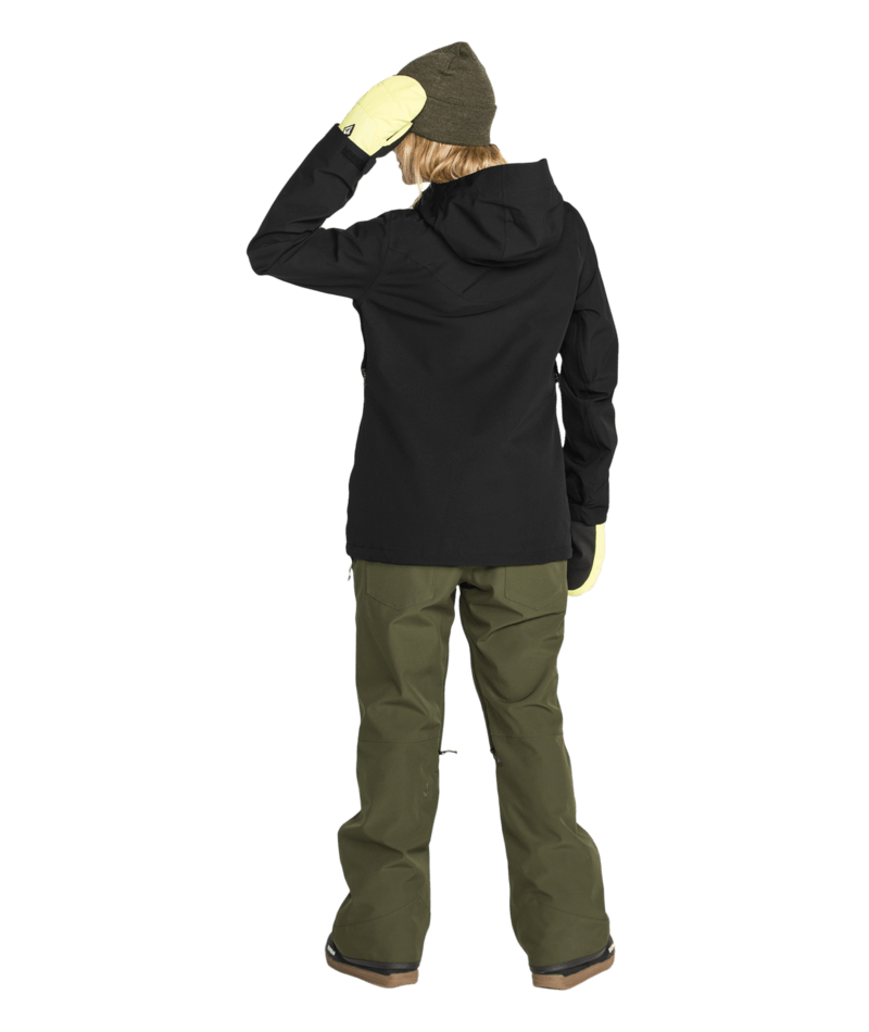Volcom Womens Stoney Shadow Ins Jacket - Black 