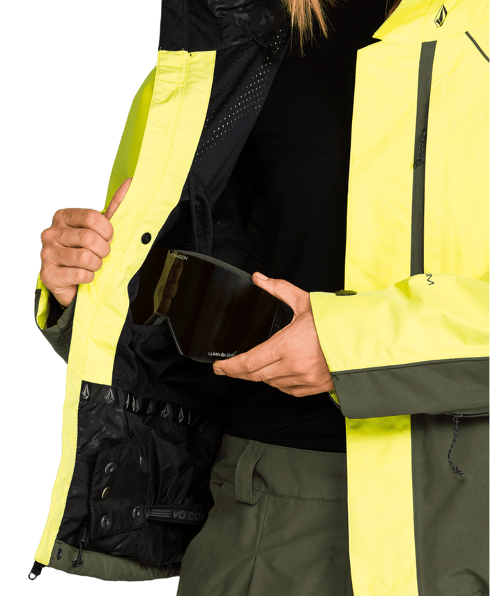 Volcom Womens Yourfav Baggy Gore Jacket - Lemondrp 