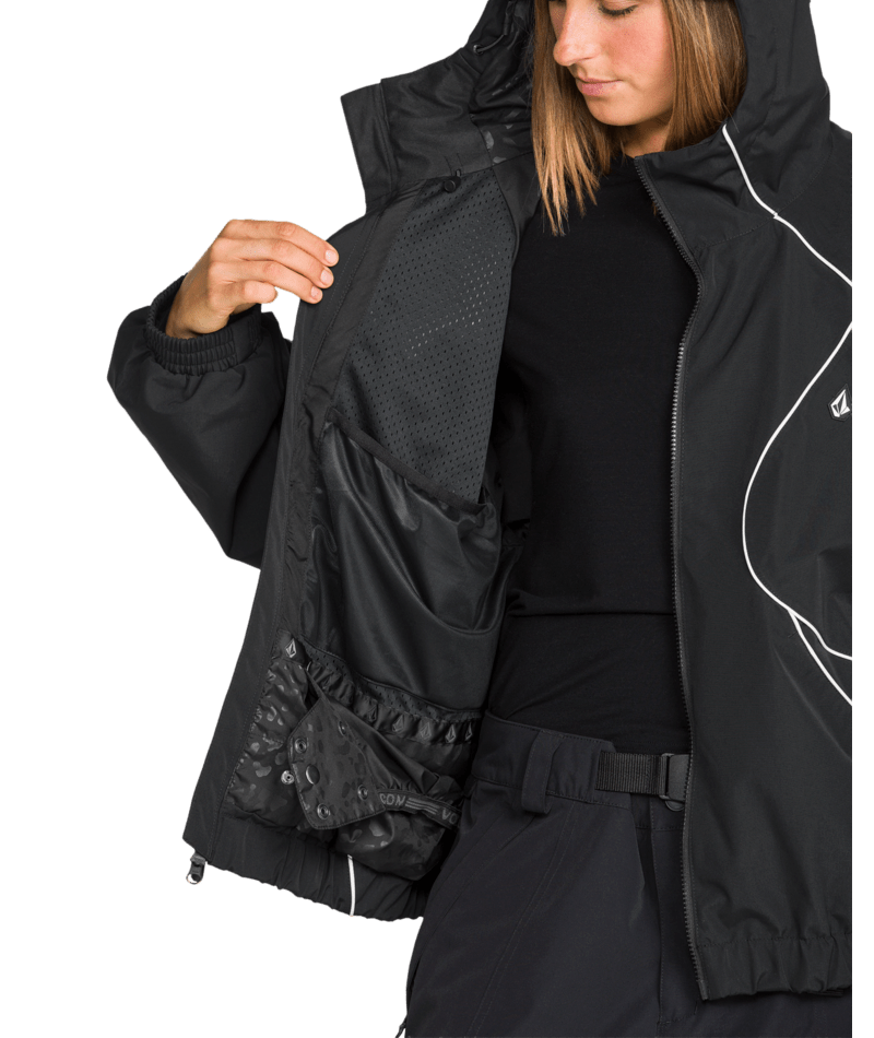 Volcom Womens Liftline 20K Jacket - Black 