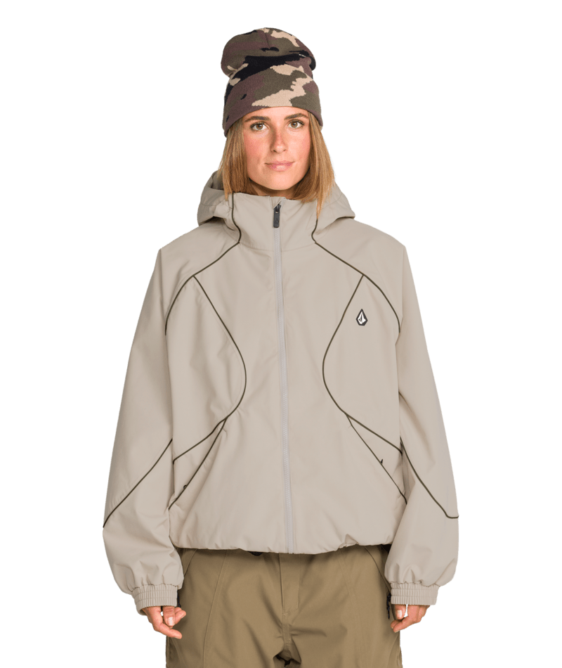 Volcom Womens Liftline 20K Jacket - Khaki 
