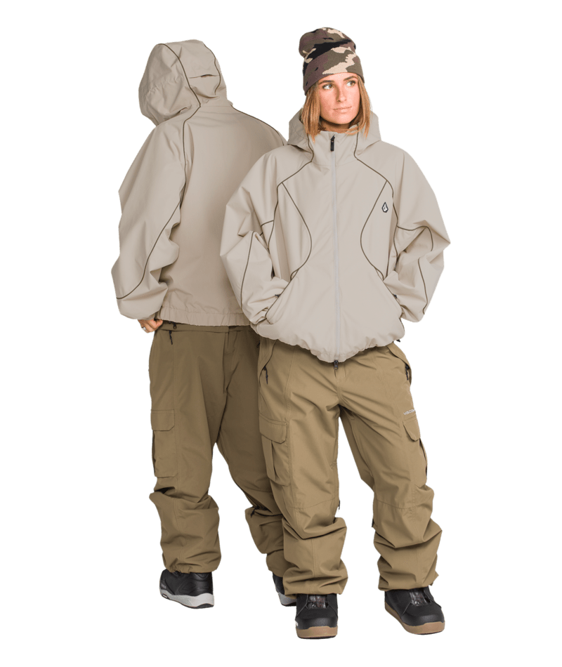 Volcom Womens Liftline 20K Jacket - Khaki 
